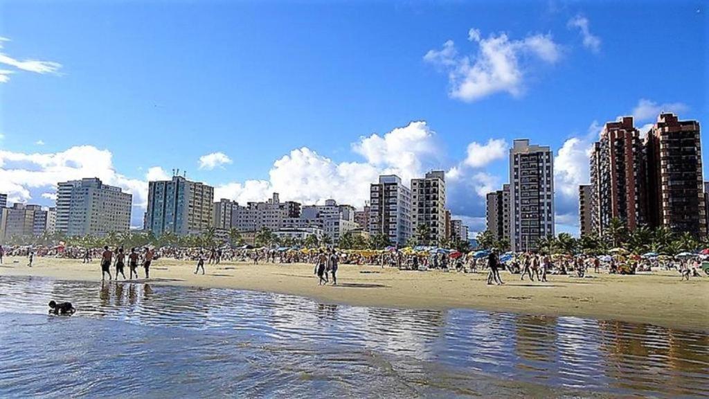 Hospedagem Primeira Quadra Da Praia Praia Grande  Esterno foto